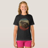 トレンディ ヴィンテージ カエル Tシャツ (正面フル)