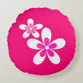 トレントカラーピンク，バラ, ラウンドクッション