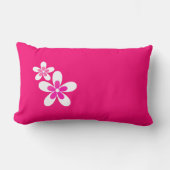 トレントカラーピンク,バラ, ランバークッション (正面)