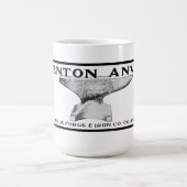 トレントンの金敷のマグ コーヒーマグカップ (中央)