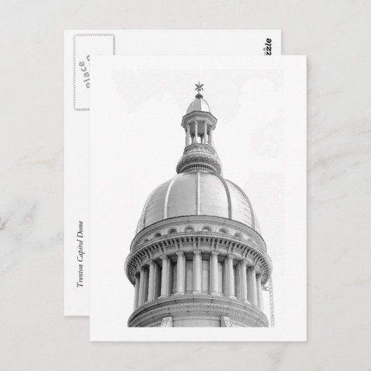 トレントンキャピトルドームポストカード ポストカード (正面/裏面)
