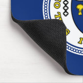 トレントン、ニュージャージー-旗のマウスのマット マウスパッド (コーナー)