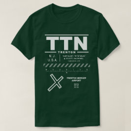 トレントン – マーサーエアポートTTN Tシャツ