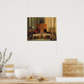 トレント協議会、1563年12月4日 ポスター (キッチン)