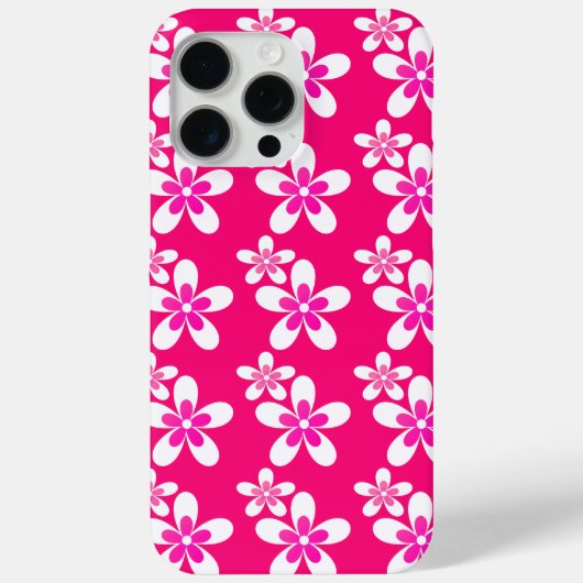 トレント カラー ピンク, ローズ Case-Mate iPhoneケース (裏面)