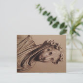 トレント・バルローのベールを被った女性「ベルニニの後 ポストカード (スタンド正面)