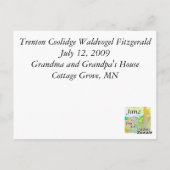 トレント ポストカード (裏面)