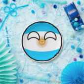 トレンドおもしろいのオタク系のアルゼンチン・カントリーボール ペーパープレート (パーティー)