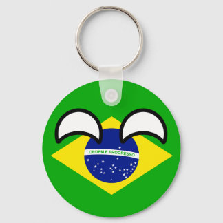 トレンドおもしろいのオタク系のブラジルカントリーボール キーホルダー