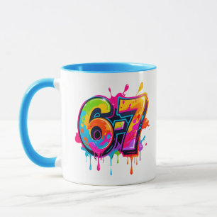 トレンドのミーム モダンなティーン 67 6-7 IYKYK マグカップ