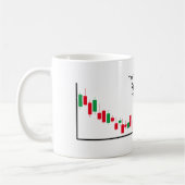 トレンドはあなたの友人のコーヒーマグ コーヒーマグカップ (左)