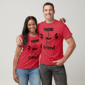 トレンドはあなたの親友 面白い Tシャツ (ユニセックス)