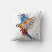 トレンドオウムの水のカラー装飾用クッション クッション (正面)