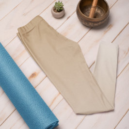 トレンドカラグラデーションーウォーミングベージュ – パステルレギンス レギンス
