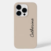 トレンドカラーのソフトループ名 Case-Mate iPhoneケース (裏面)