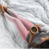 トレンドカラーグラデーションスイカピンクパステルレギンス レギンス