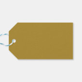 トレンドカラーサニーオリーブミニマリスト ギフトタグ (裏面横)