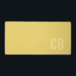 トレンドカラーソフトイエローモノグラムデスクマット デスクマット<br><div class="desc">トレンディー春の色の紹介:ソフトイエロー。ミニマモダンリスタイリッシュフォントでカスタマイズ可能なモノグラムを備えたデスクマット。カラーシンプルのデザインとクリーンな無地のクラシックは時代を超越した魅力。当社の春トレンドカラーを同じ色でより多くの製品を探索するか、お客様の個人のスタイルに合スタイリッシュわせて他の色合いを発見する。</div>