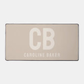 トレンドカラーソフトトープ名デスクマット デスクマット (正面)