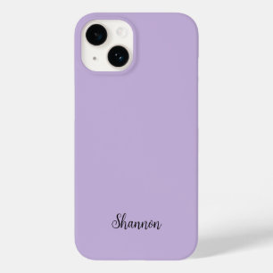 トレンドカラーソフトバイオレットミニマリスト Case-Mate iPhone 14ケース