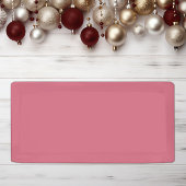 トレンドカラーソフトピンクのバナー 横断幕