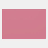 トレンドカラーソフトピンク ラッピングペーパーシート (正面3)