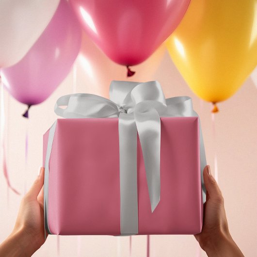 トレンドカラーソフトピンク ラッピングペーパーシート