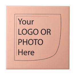 トレンドカラーソフトピーチ – ロゴセラミックタイル タイル