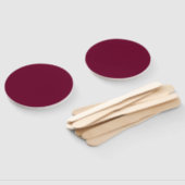 トレンドカラーダークバーガンディーハンドファン ハンドファン (組立なし)