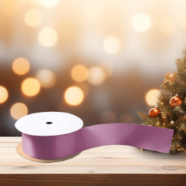 トレンドカラーバイオレットピンク サテンリボン