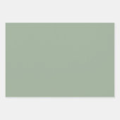 トレンドカラーピンク – セージ ラッピングペーパーシート (正面2)