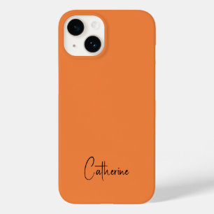 トレンドカラーフレッシュタンジェリンミニマリスト Case-Mate iPhone 14ケース