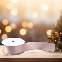 トレンドカラーライトピンクサテンリボン