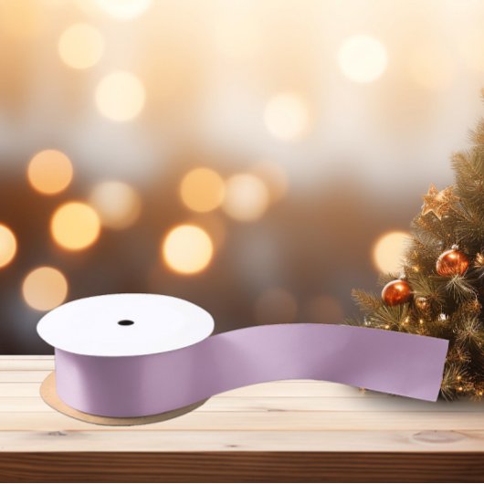トレンドカラーラベンダーピンク サテンリボン