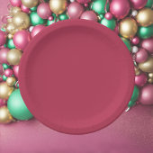 トレンドカラー暖色ピンク ペーパープレート