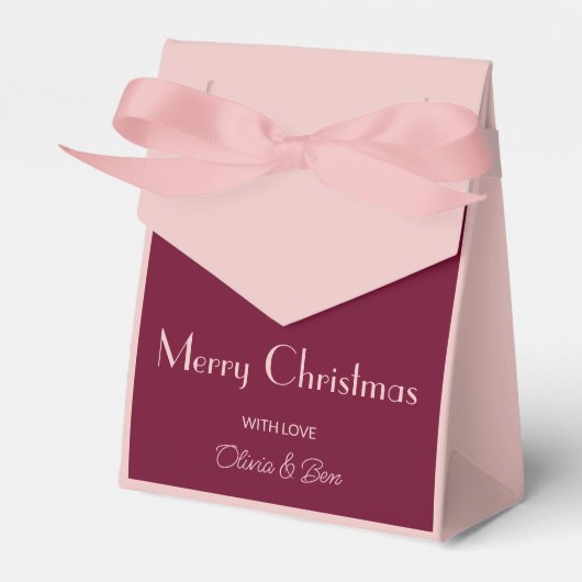 トレンドカラー濃いブルゴーニュ フェイバーボックス (正面サイド)