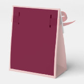 トレンドカラー濃いブルゴーニュ フェイバーボックス (裏面サイド)