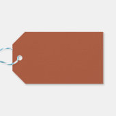 トレンドカラー焼銅ミニマリスト ギフトタグ (裏面横)