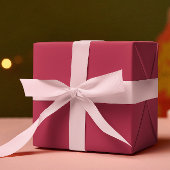 トレンドカラー鮮やか – マゼンタ色 – 無地の ラッピングペーパーシート