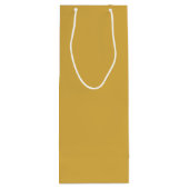 トレンドカラー – ゴールデンイエローワイン抱き枕 ワインギフトバッグ (裏面)