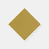 トレンドカラー – サニーオリーブ紙ナプキンス スタンダードカクテルナプキン (角)