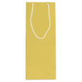 トレンドカラー – ソフトイエローワイン抱き枕 ワインギフトバッグ (裏面)