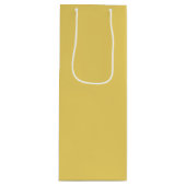 トレンドカラー – ソフトイエローワイン抱き枕 ワインギフトバッグ (正面)