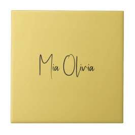 トレンドカラー – ソフトイエロー名セラミックタイル タイル