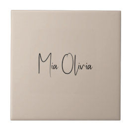 トレンドカラー – ソフトトープ名セラミックタイル タイル