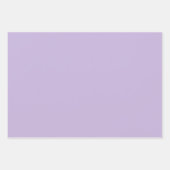 トレンドカラー – ソフトバイオレットラッピング紙シート ラッピングペーパーシート (正面)