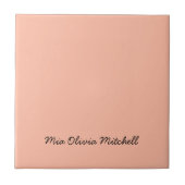 トレンドカラー – ソフトピーチセラミックタイル タイル (正面)