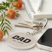 トレンドカラー – ソフトルーペキーチェーン キーホルダー (正面右)