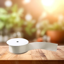 トレンドカラー – ナチュラルベージュカラー無地の- サテンリボン