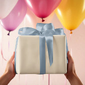 トレンドカラー – ナチュラルベージュカラー無地の- ラッピングペーパーシート